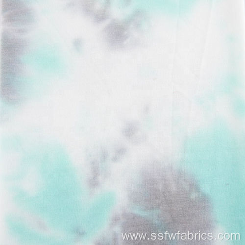 TR Spandex Tie-dye French Terry